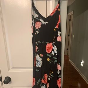 Floral maxi dress